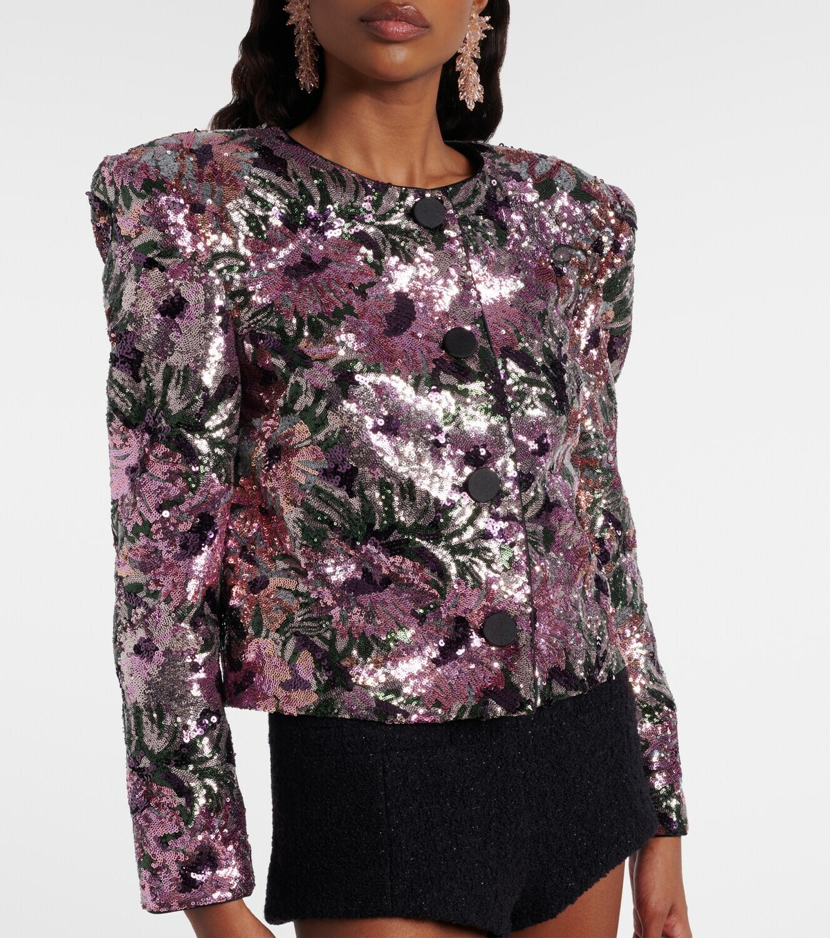 Self-Portrait Sequined jacket