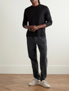James Perse - Slim-Fit Garment-Dyed Cotton-Blend Corduroy Chinos - Gray