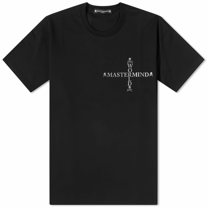 Photo: MASTERMIND WORLD Men's Cross Logo T-Shirt in Black