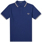 Fred Perry Authentic Men's Slim Fit Twin Tipped Polo Shirt in Multi