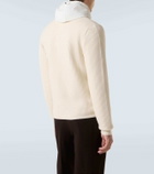Herno Ribbed-knit wool cardigan