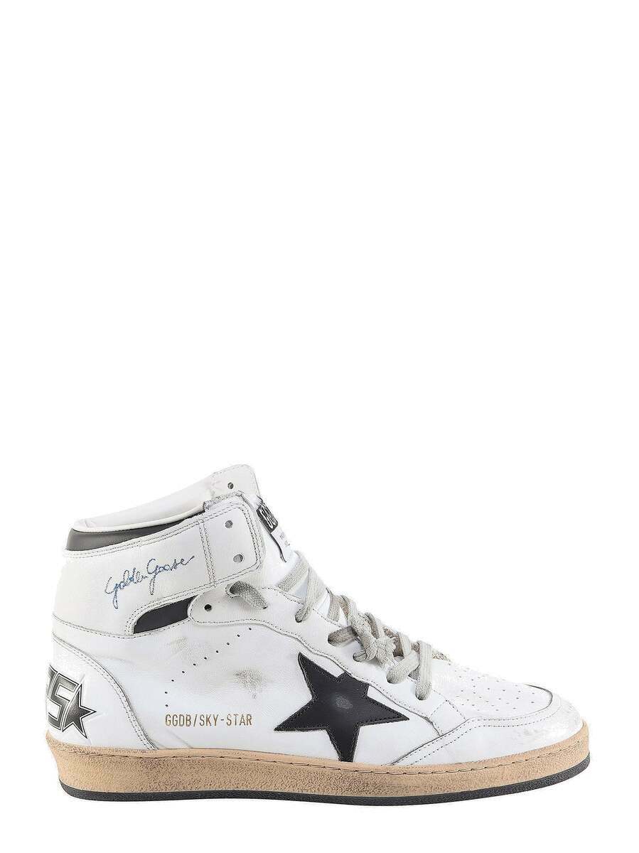 Golden Goose Deluxe Brand Sky Star White Mens Golden Goose Deluxe Brand