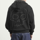 Pleasures Men's x Zero Dane Studded Hoodie in Black