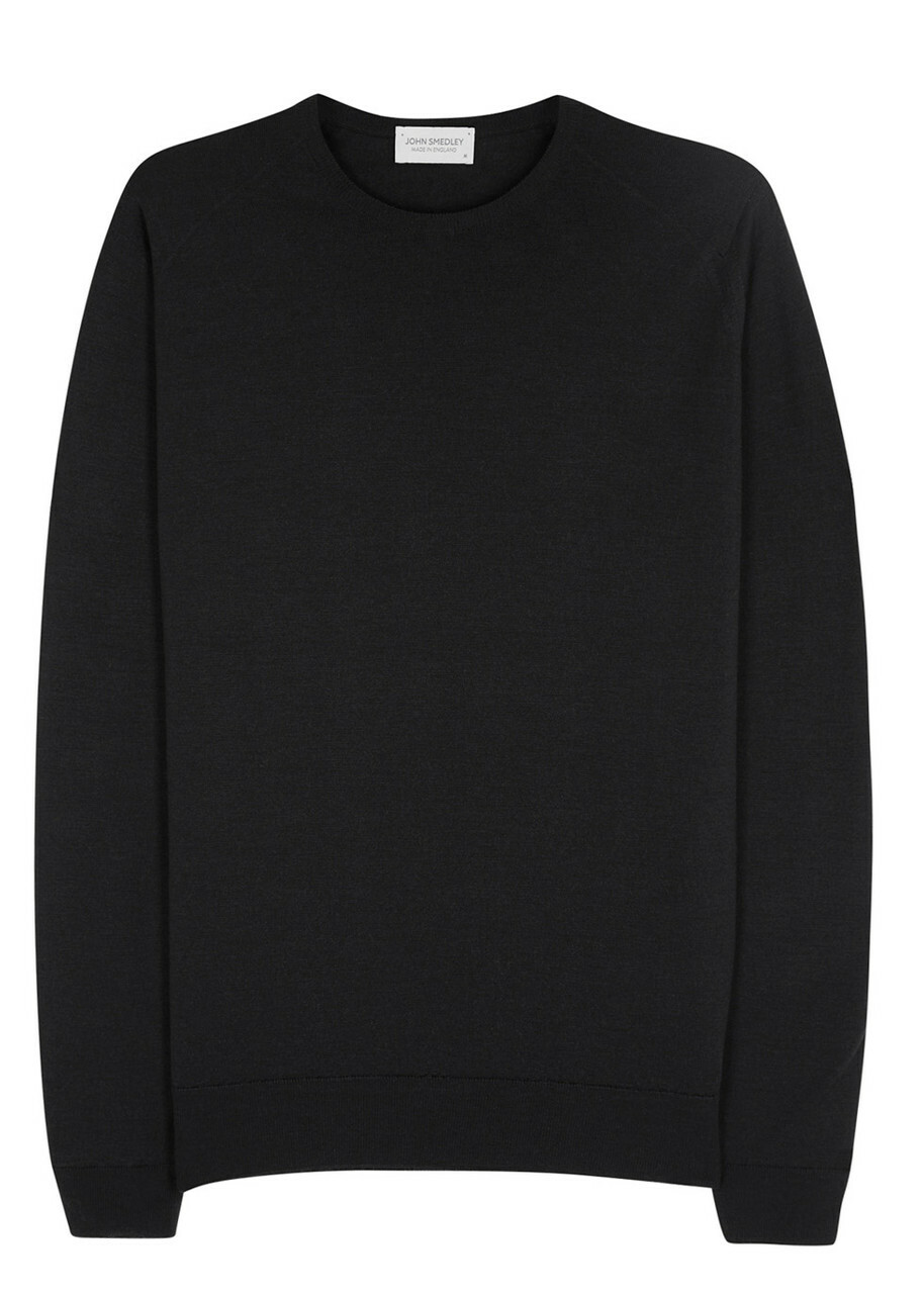 トップス JOHN SMEDLEY SWEATER KNIT Black JOHN SMEDLEY SWEATER KNIT Black