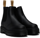 Dr. Martens Black Vegan 2976 Felix Platform Chelsea Boots