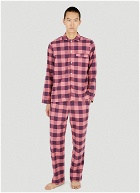 Gingham Classic Pyjama Shirt in Pink