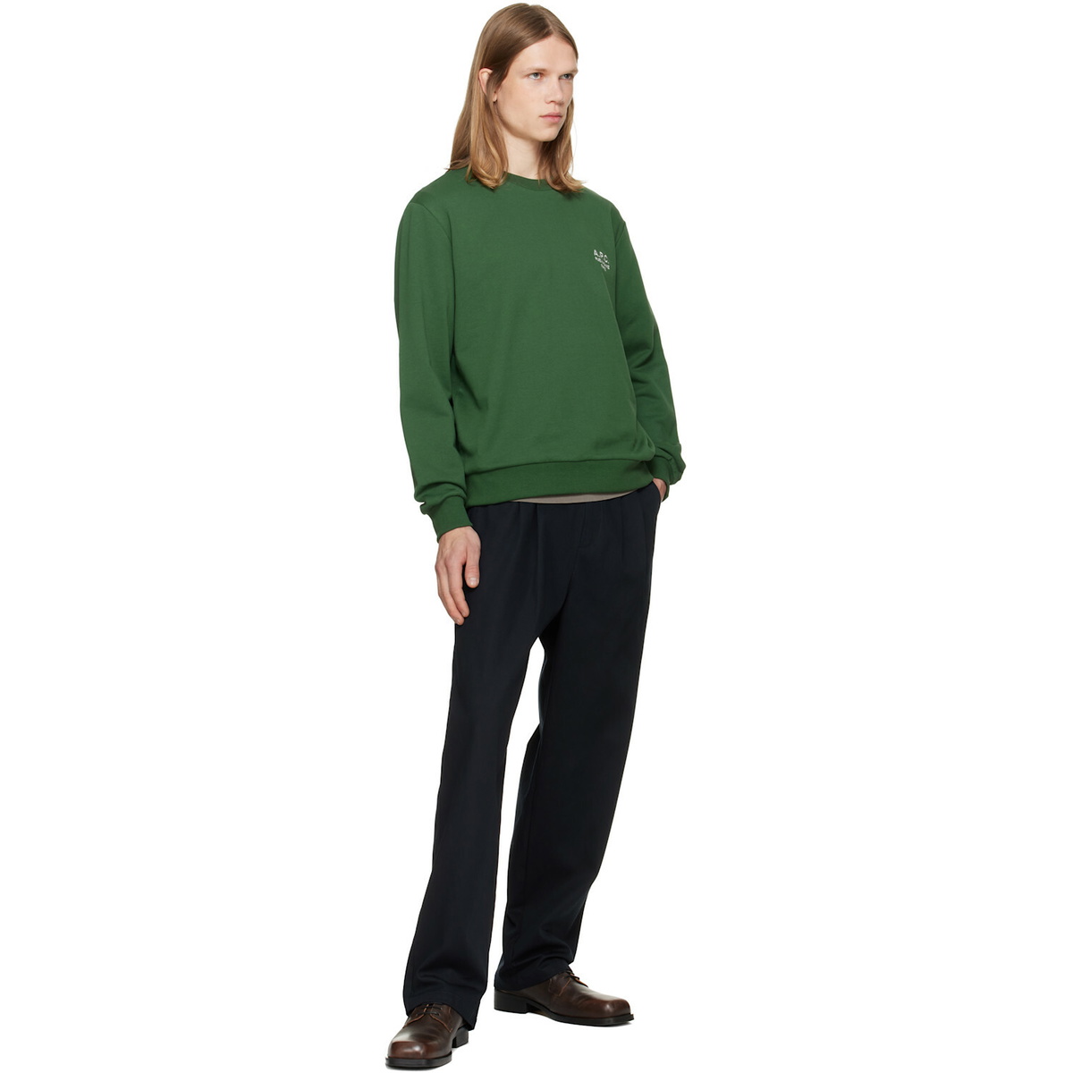 A.P.C. Navy Ricky Trousers