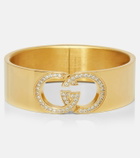 Gucci GG crystal-embellished bangle