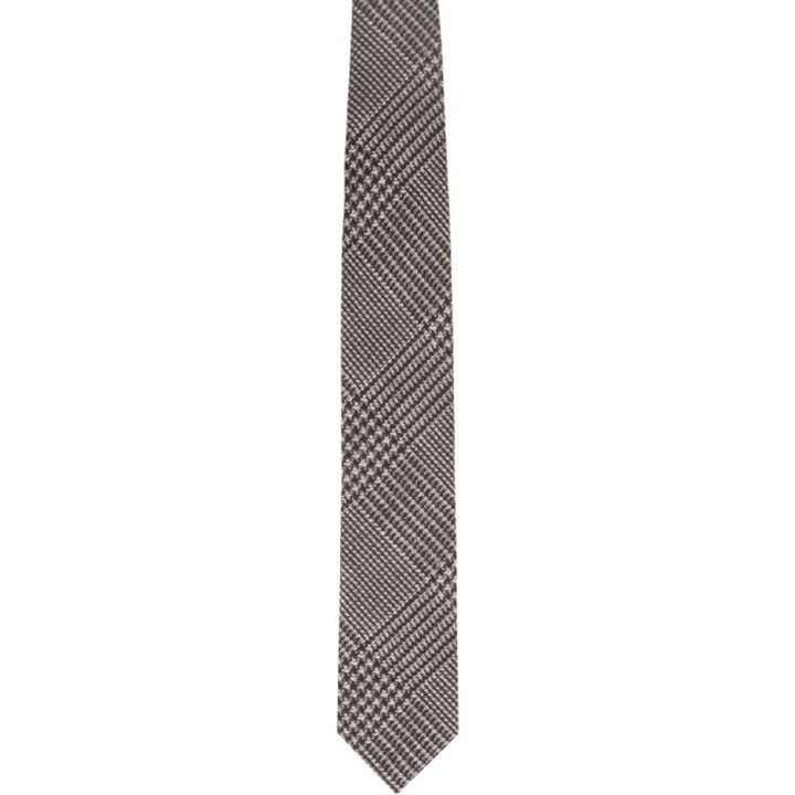 Photo: TOM FORD Black Prince Of Wales Tie