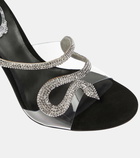 Rene Caovilla Snake embellished sandals 105