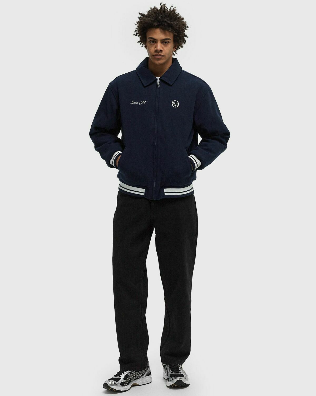 Sergio Tacchini BOROTRA VARSITY JACKET Multi-color Mens Bomber Jackets/College Jacket