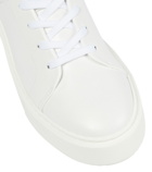 Ganni Faux leather sneakers