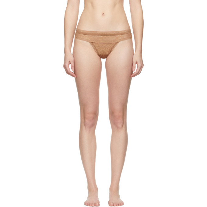 Calvin Klein Underwear Tan Obsess Thong Calvin Klein Underwear