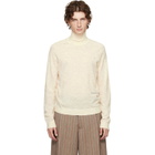 JW Anderson Off-White Logo Turtleneck
