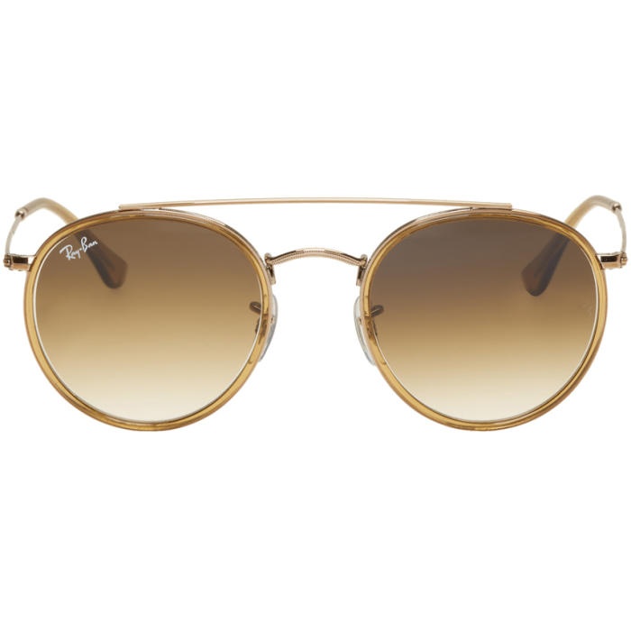 Photo: Ray-Ban Brown Round Icons Sunglasses