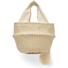 JW Anderson Beige Basket Tote