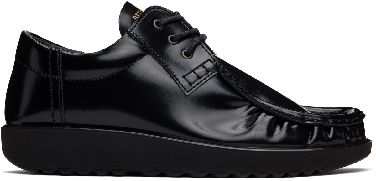 【Ottolinger】ECCO.kollektiveエディションJoke ウェッジヒール Ottolinger Black ECCO.kollektive Edition Joke Lace Mules
