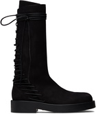 Ann Demeulemeester Black Mick Boots