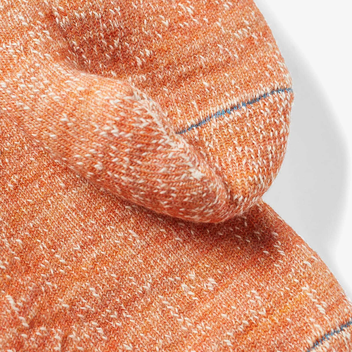 RoToTo Double Face Sock in Orange