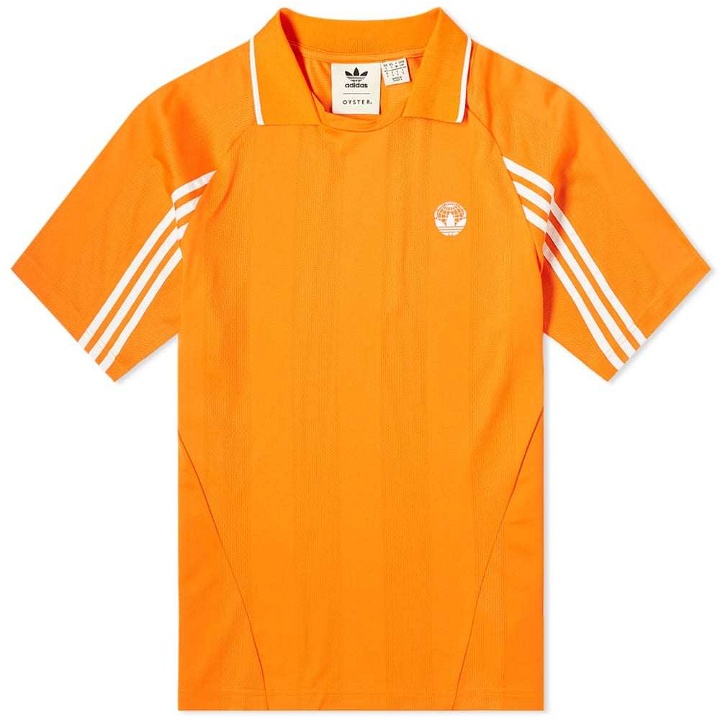 Photo: Adidas Consortium x Oyster Logo Tee Orange