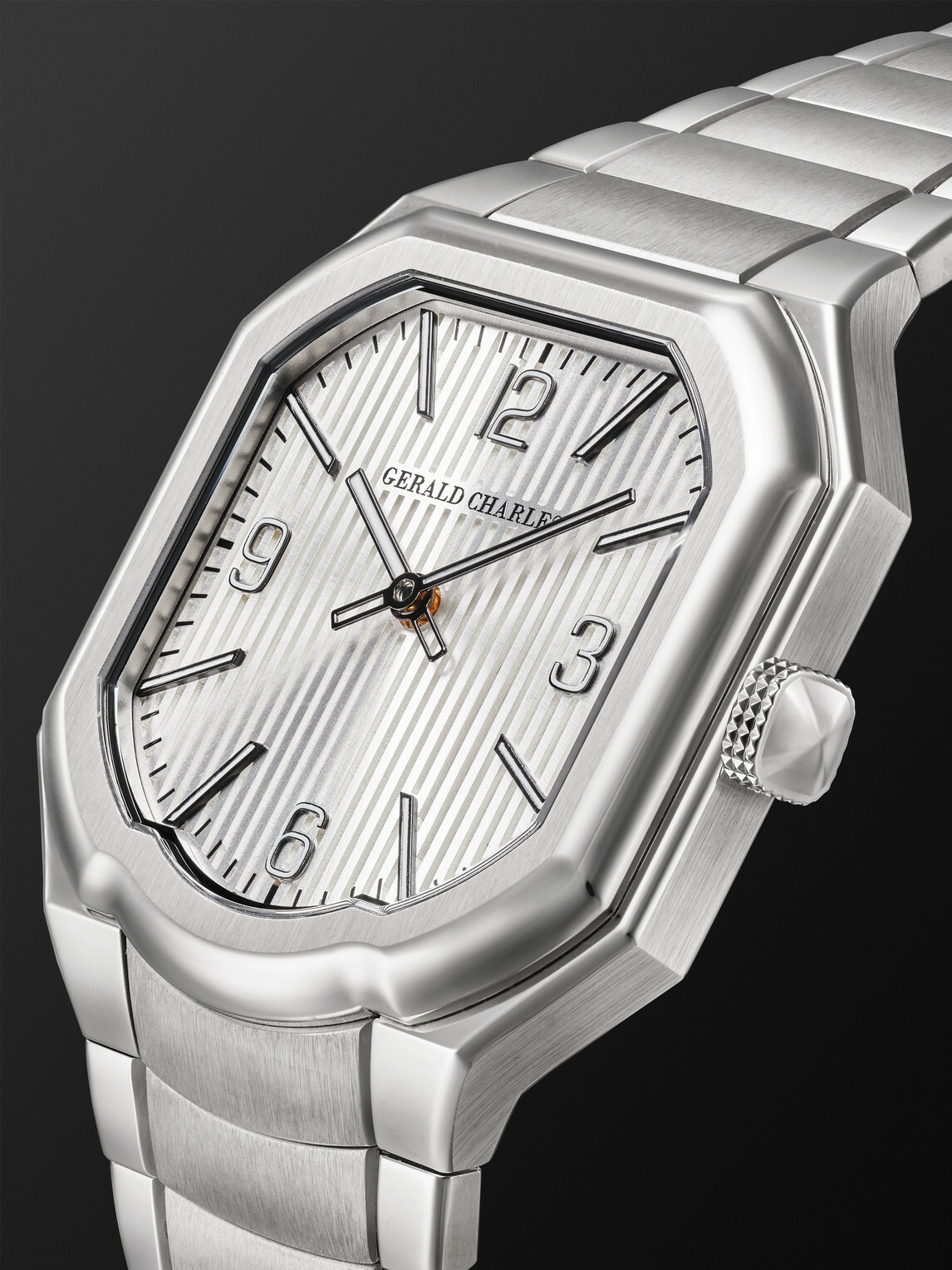 Gerald Charles - Masterlink 2H Automatic Stainless Steel Watch, Ref. ML1.0-A-01