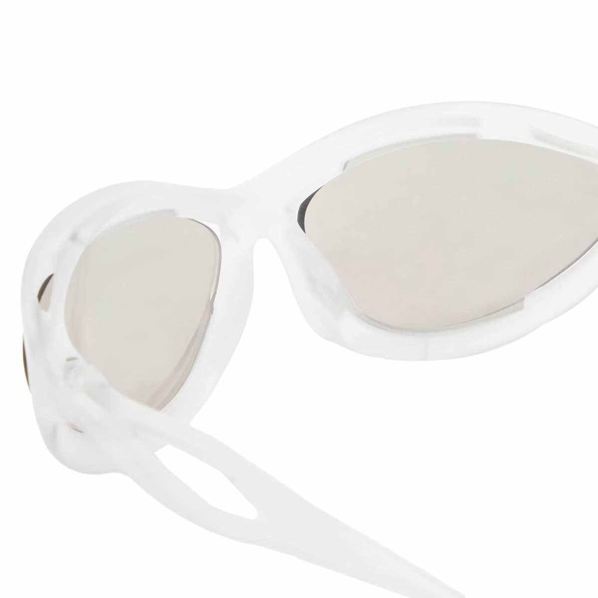 Prada Eyewear Women's A23S Sunglasses in Frosted Crystal/Clear