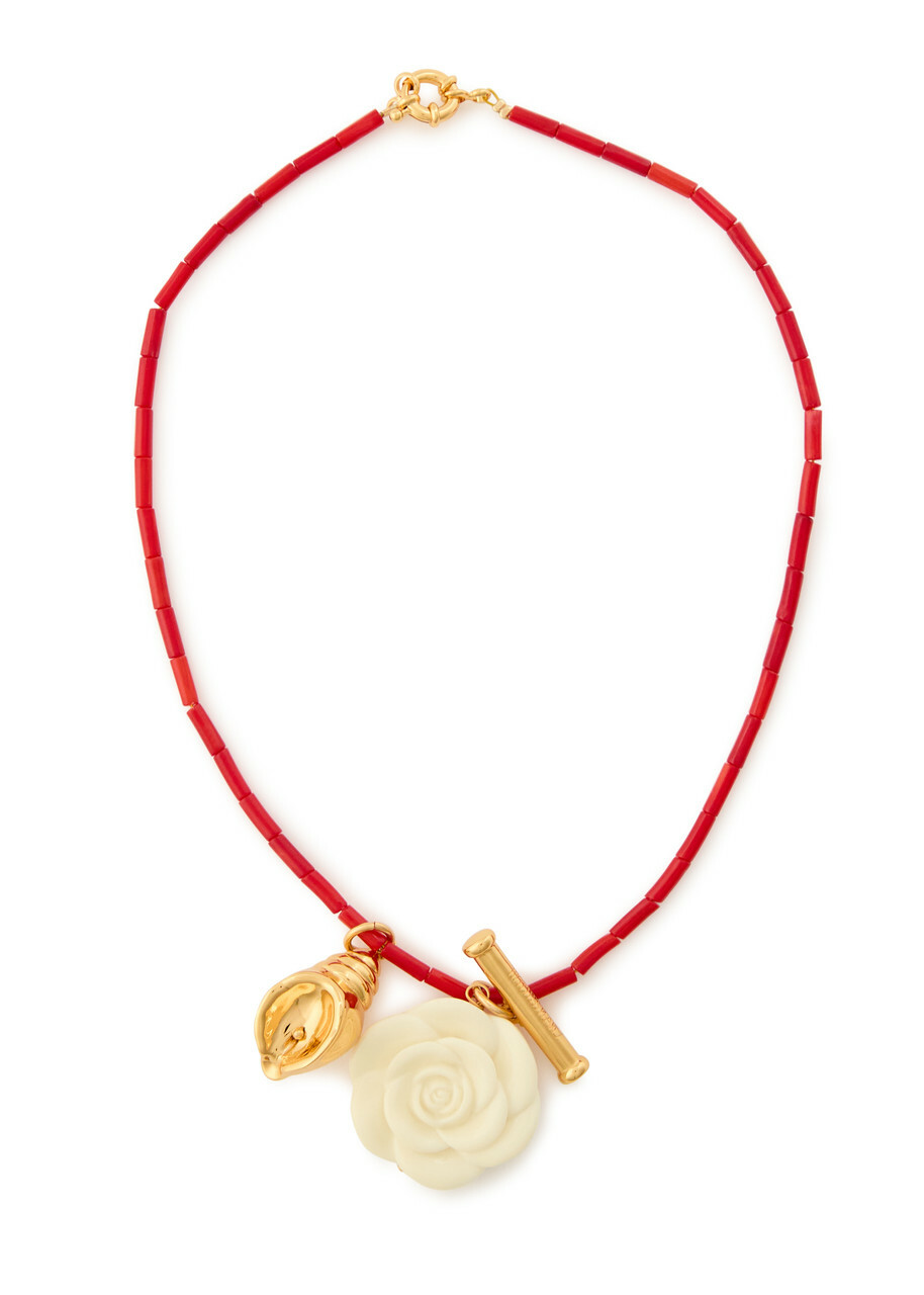 Timeless Pearly Beaded Necklace - Multicoloured - One Size