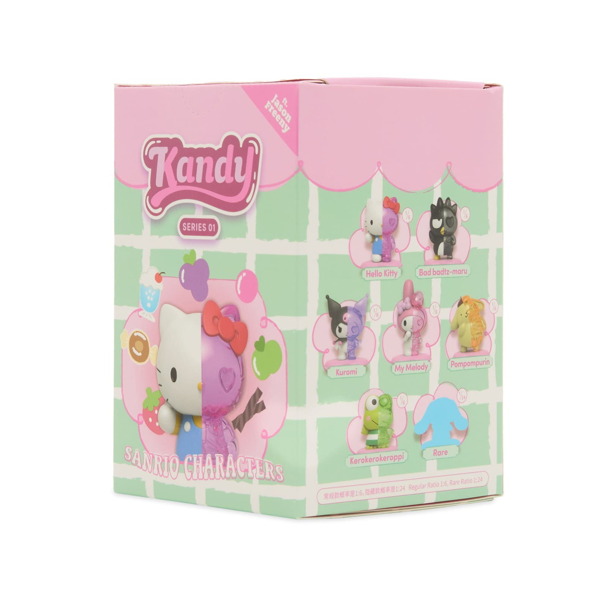 Mighty Jaxx Kandy X Sanrio Ft. Jason Freeny Blind Box in Multi 