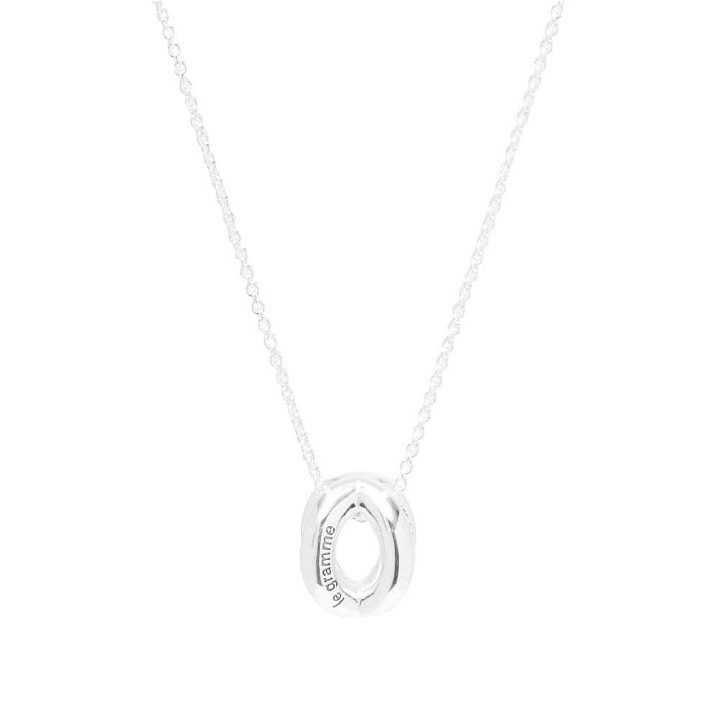 Photo: Le Gramme Entrelacs Pendant Necklace in Sterling Silver 3G