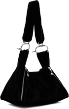 Chopova Lowena Black Mini Pyramid Bag