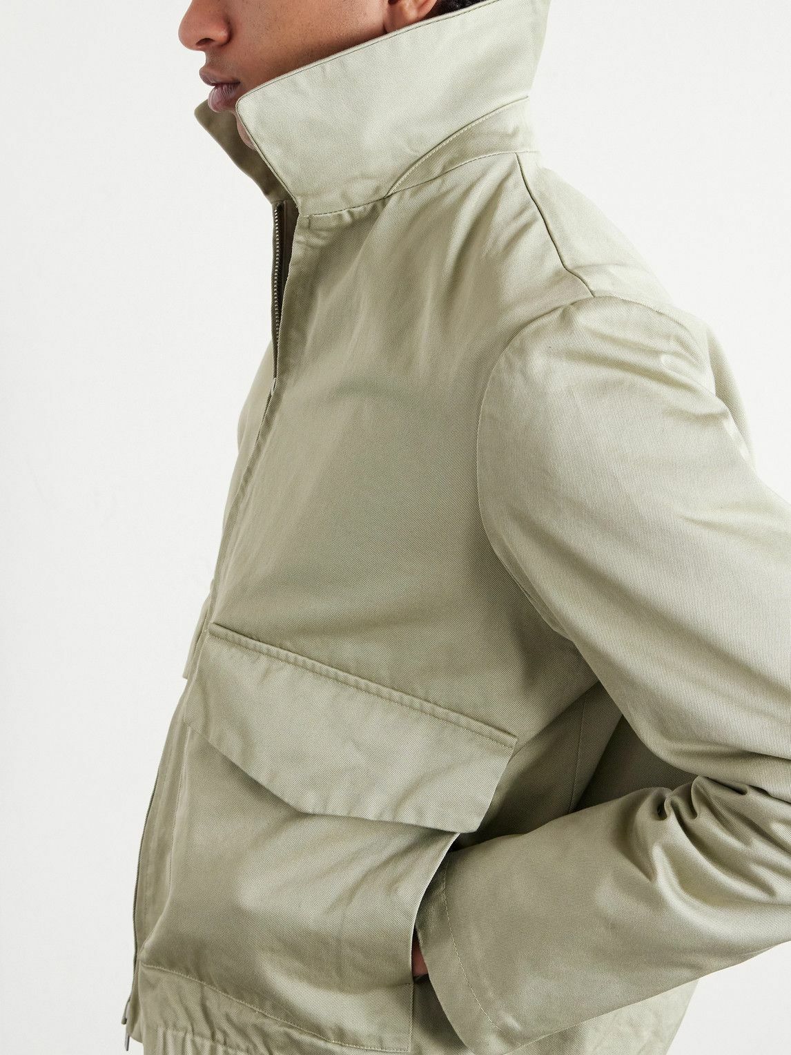 Barena - Cotton-Gabardine Jacket - Green