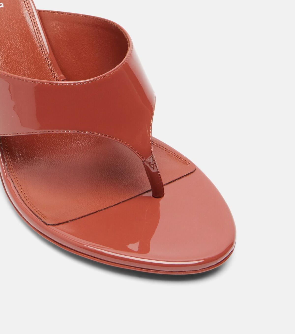 Paris Texas Lidia patent leather thong sandals
