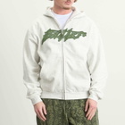 Butter Goods Men's Amplify Zip Hoodie in Ash
