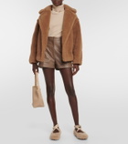 Tod's Bubble shearling ballet flats