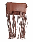 High Womens Cross-body bag Chocolate in Brown