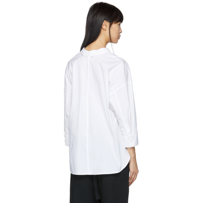 Kuho White Oversized Tonet Shirt