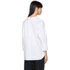 Kuho White Oversized Tonet Shirt