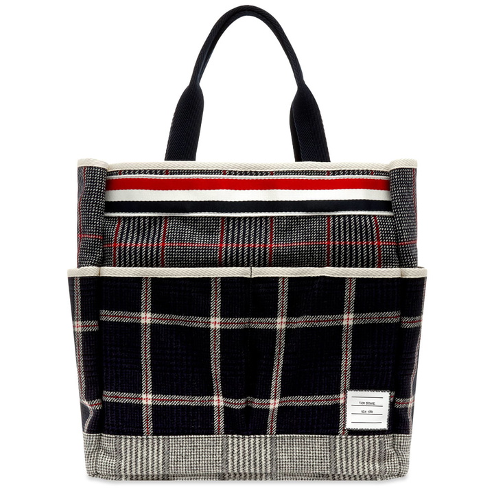 Photo: Thom Browne Hunting Tweed Mix Tote