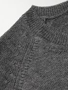 Drake's - Slim-Fit Mélange Merino Wool Sweater - Gray