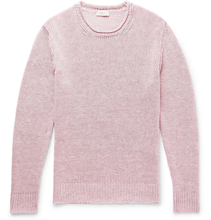 Photo: Altea - Linen Sweater - Pink