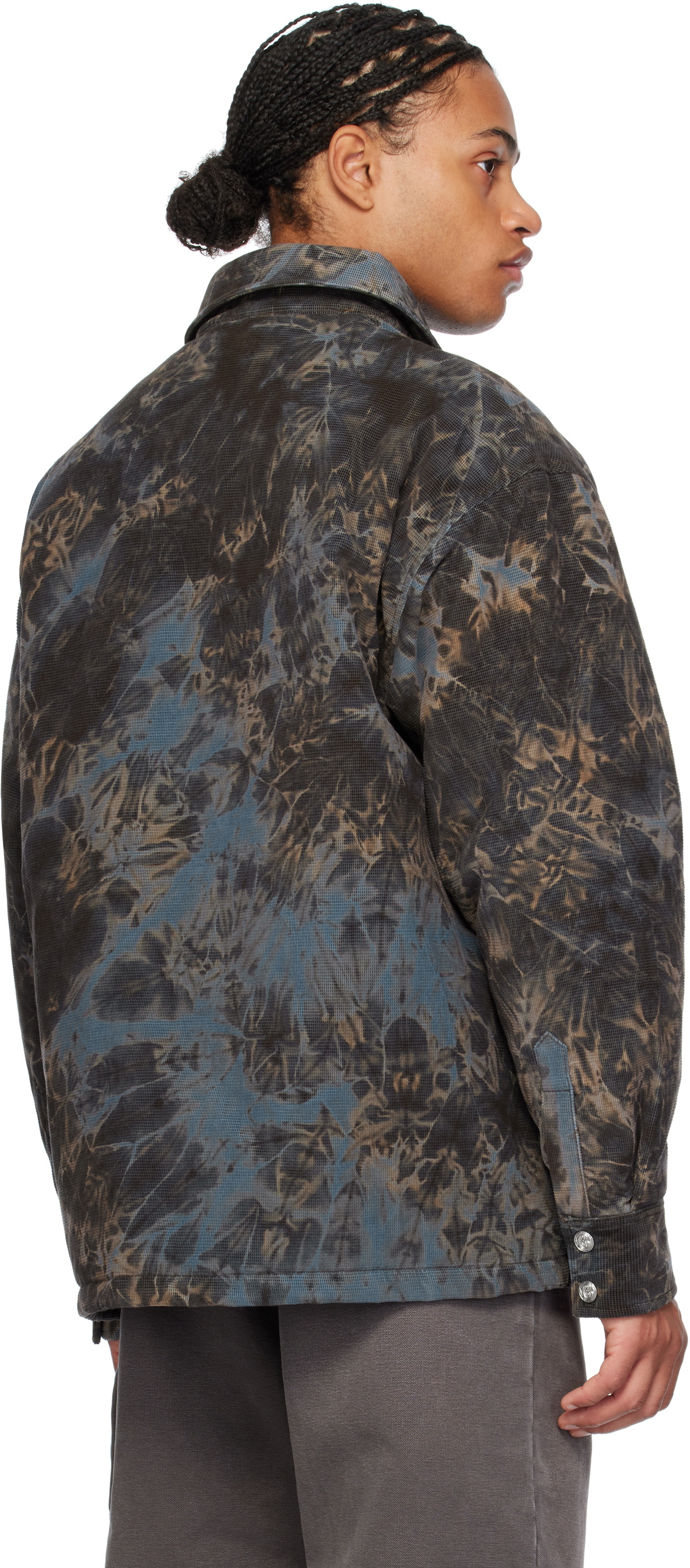BLUEMARBLE Brown Padded Overshirt