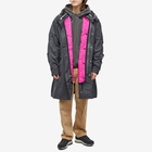 Nike Men's Life 3in1 Parka Jacket in Dark Smoke Grey/Active Pink