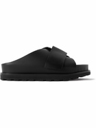 Jil Sander - Leather Sandals - Black