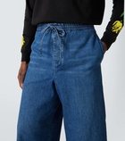 Loewe Paula's Ibiza cropped wide-leg jeans