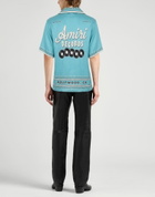 Amiri Mens Shirt Turquoise