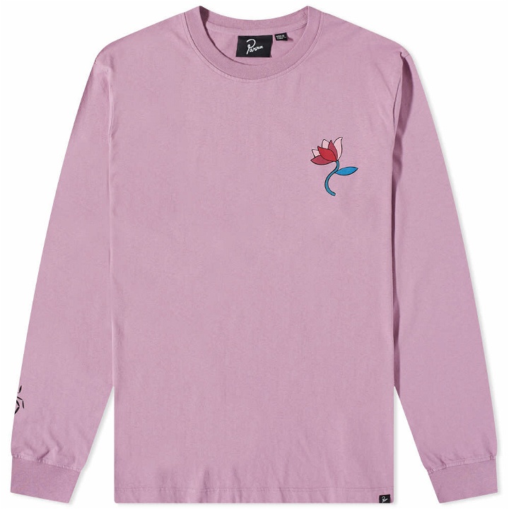 Photo: By Parra Men's Long Sleeve Cloudy Star T-Shirt in Lavender