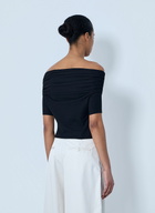 Lemaire Short Sleeve Twisted Top