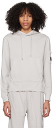 C.P. Company Gray Lens Hoodie