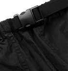 Off-White - Tech Cotton-Blend Cargo Trousers - Men - Black