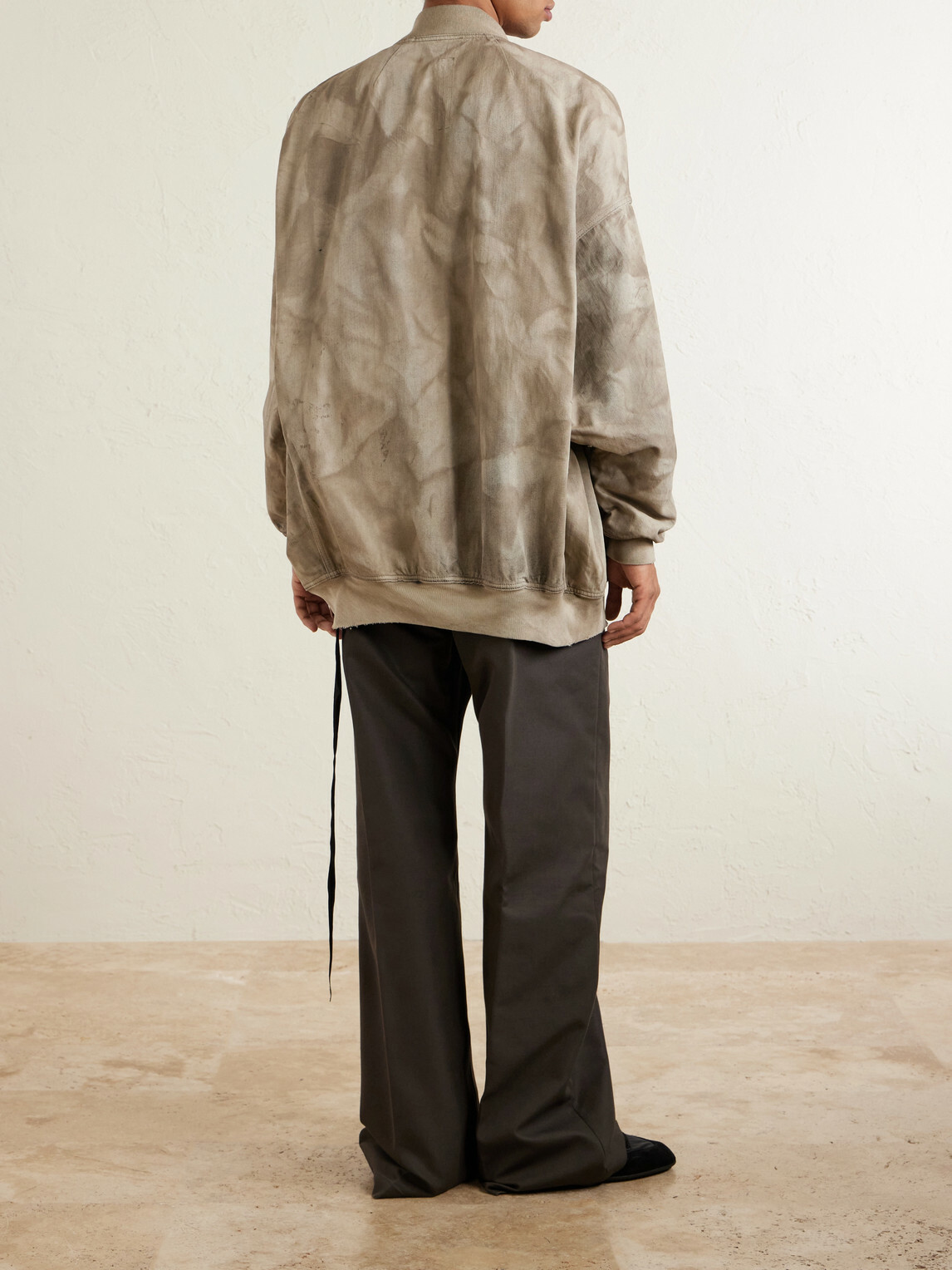DRKSHDW by Rick Owens - Jumbo Oversized Stone-Washed Denim Bomber